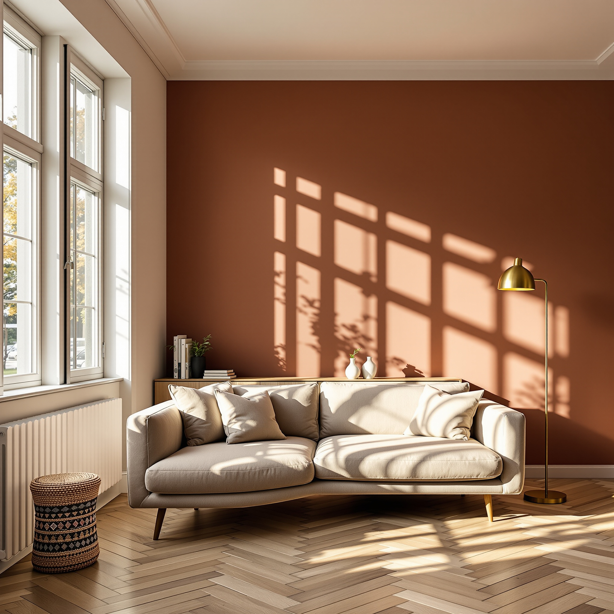 9 Wandfarben fuers Wohnzimmer, die 2026 modern wirken