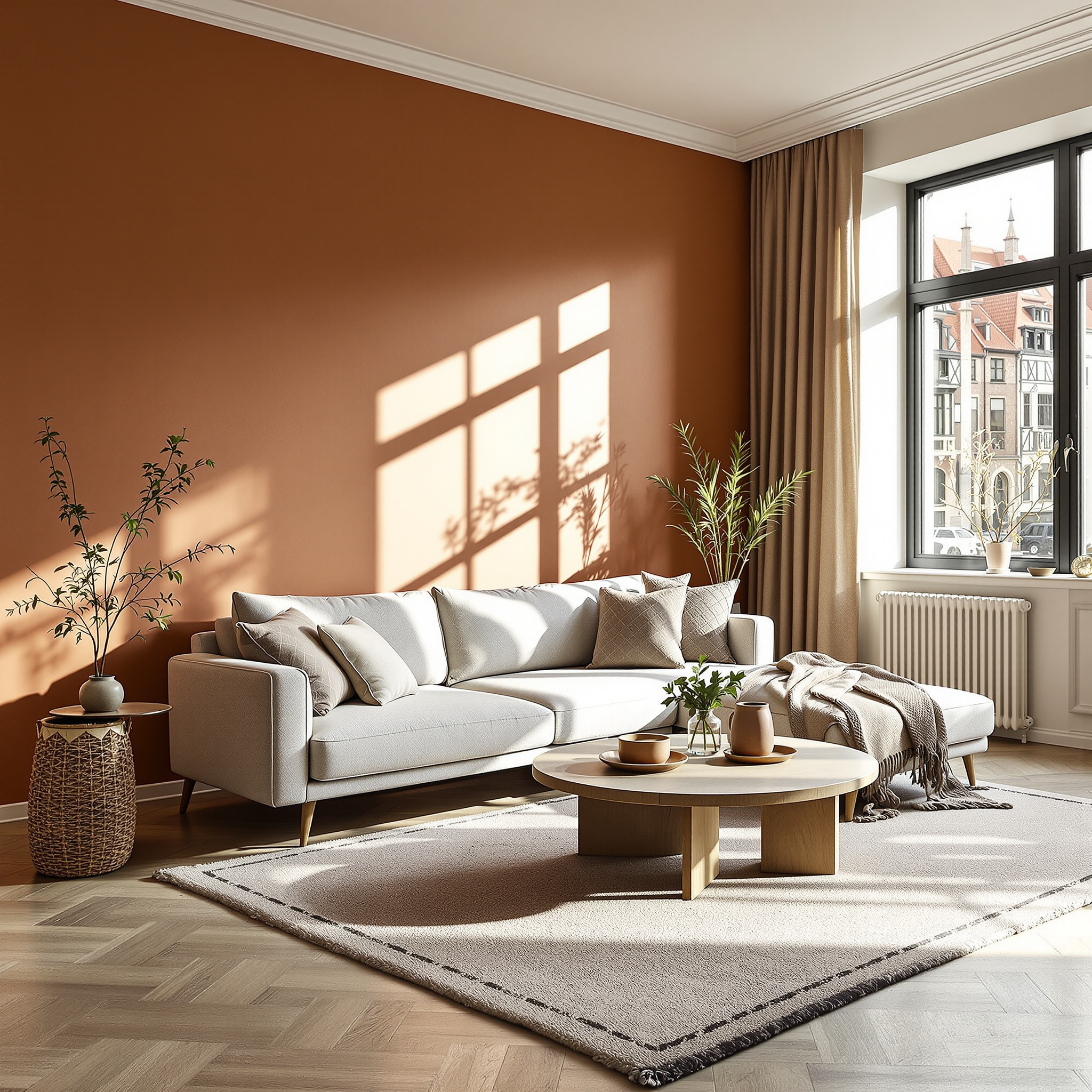 10 Wohnzimmer in Erdtoenen: warm, ruhig, alltagstauglich