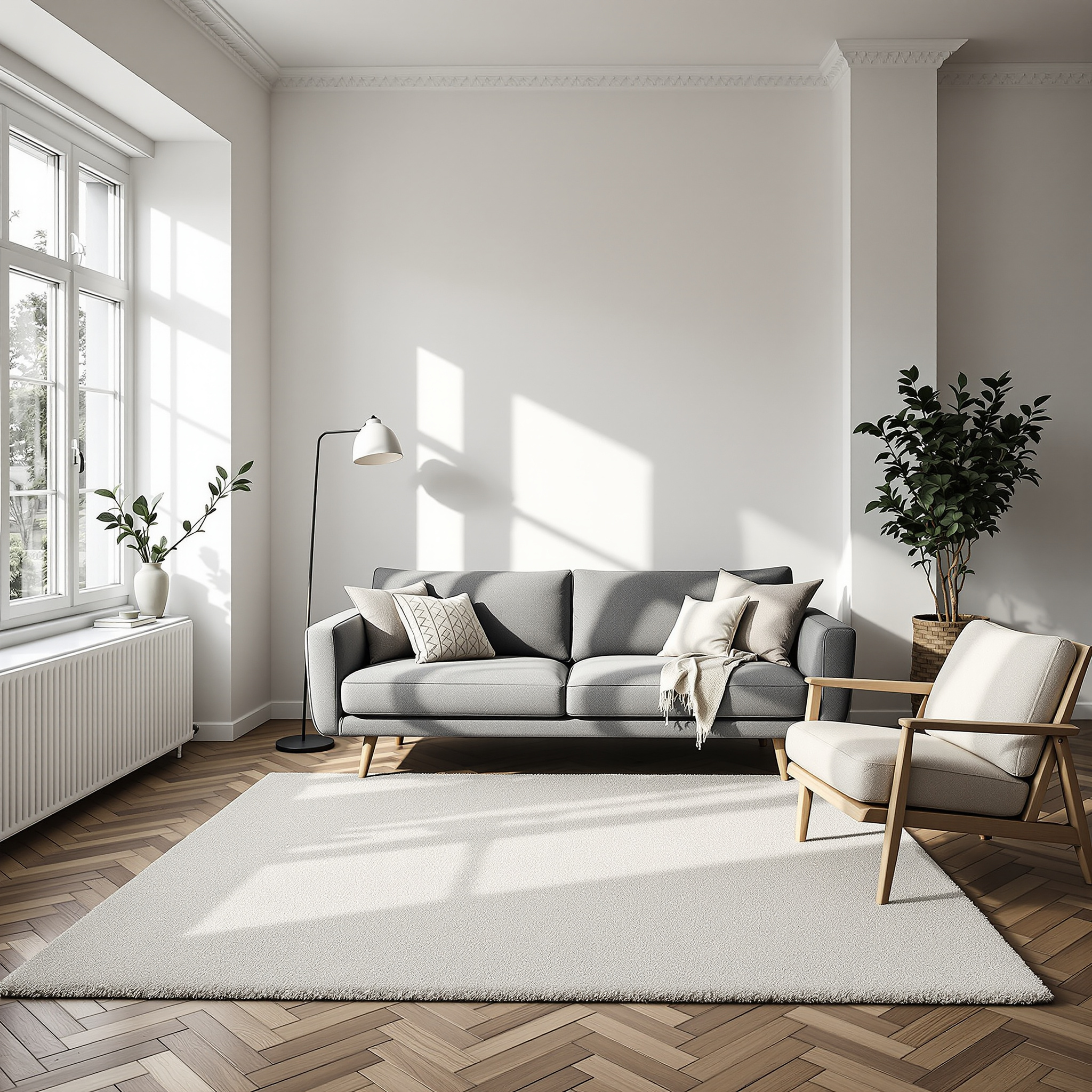 7 Teppichgroessen fuers Wohnzimmer: so liegt er richtig