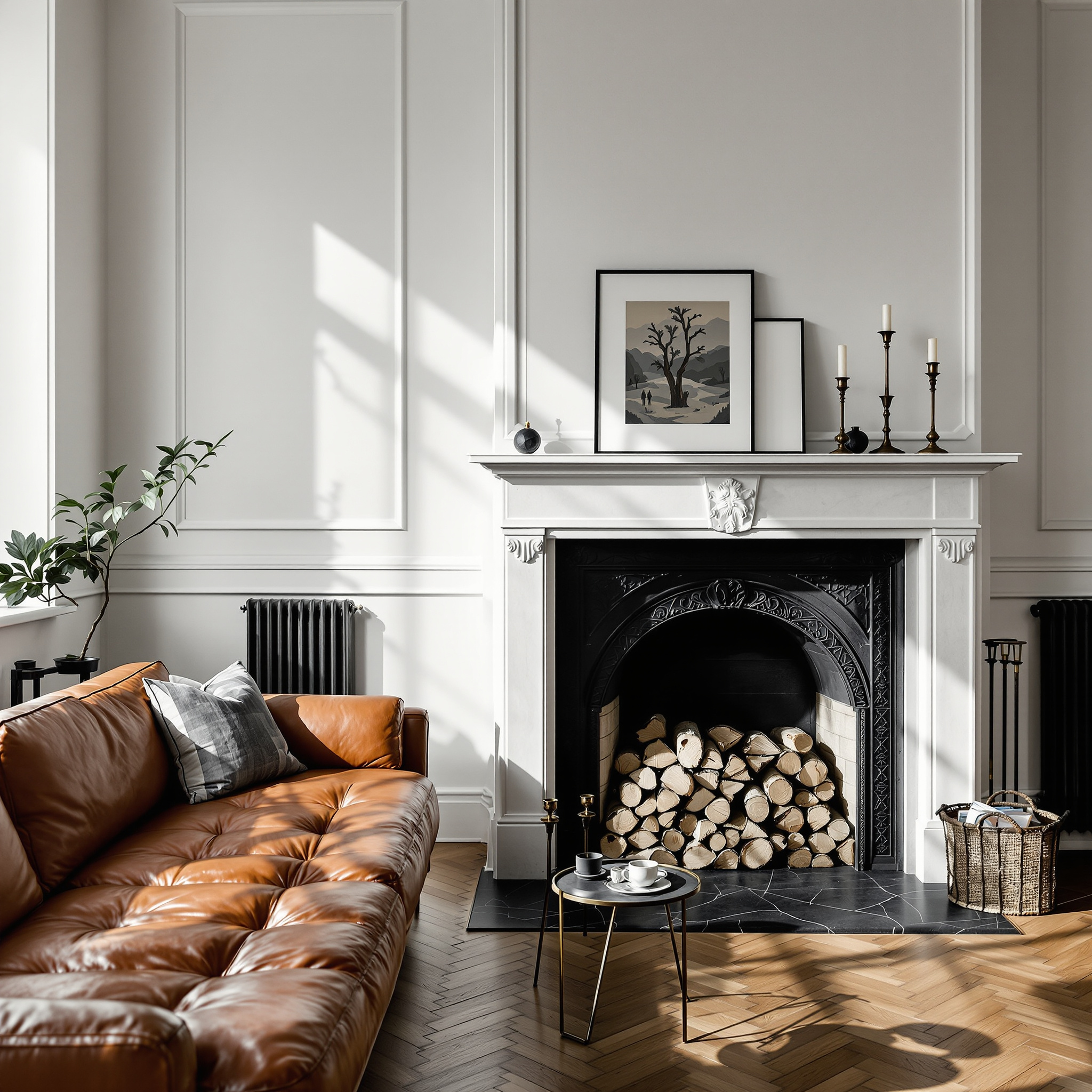10 Wohnzimmer mit Kamin: Stylingideen fuer den Mittelpunkt