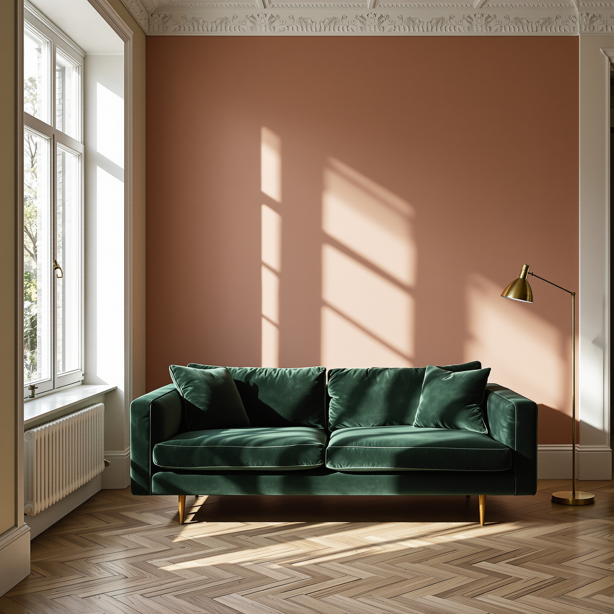 10 Wohnzimmer-Wandgestaltungen jenseits von Weiss